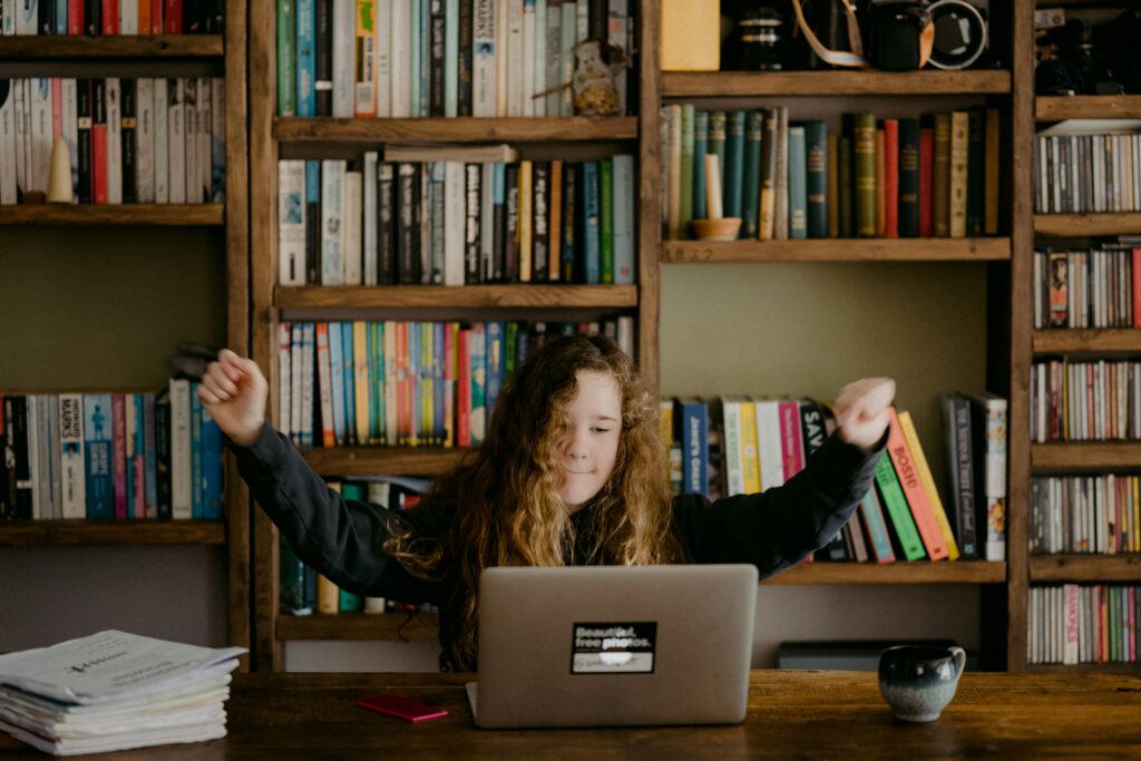 JMJ Disability news - girl on laptop